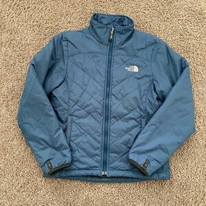 The North Face Blue Quilted Jacket Women’s Small